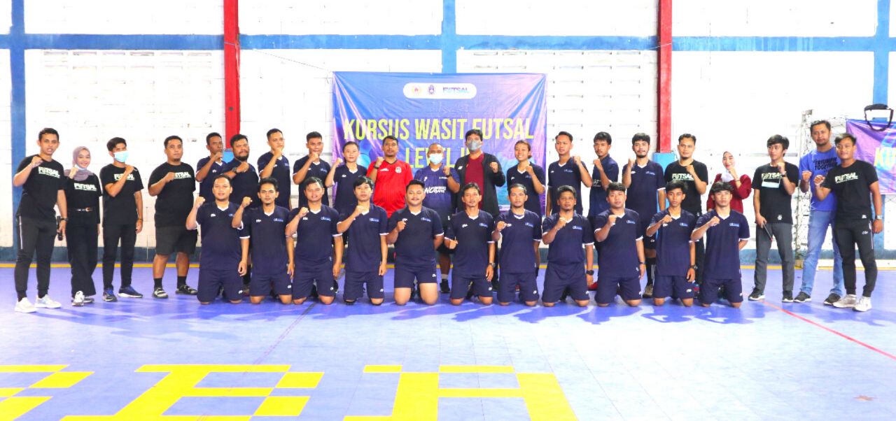 Geliat Futsal di Banten Saat Pandemi: Asosiasi Futsal Kota Serang Gelar Kursus Wasit Level 2