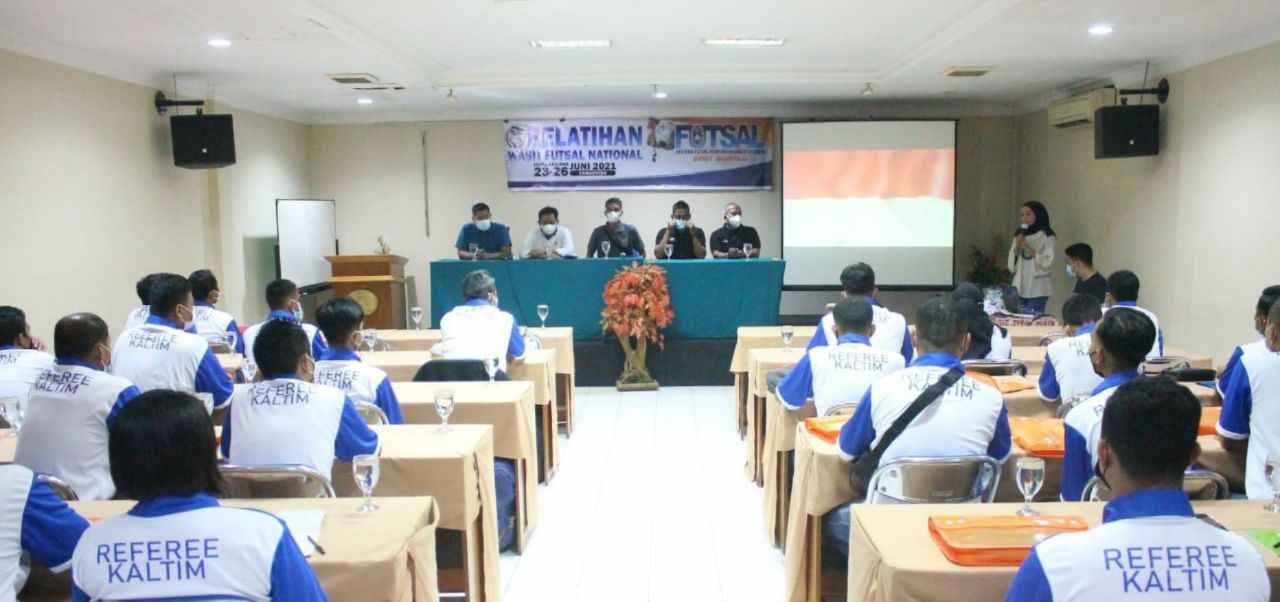 Asosiasi Futsal Provinsi Kalimantan Timur Serius  Mencetak Wasit Futsal Nasional