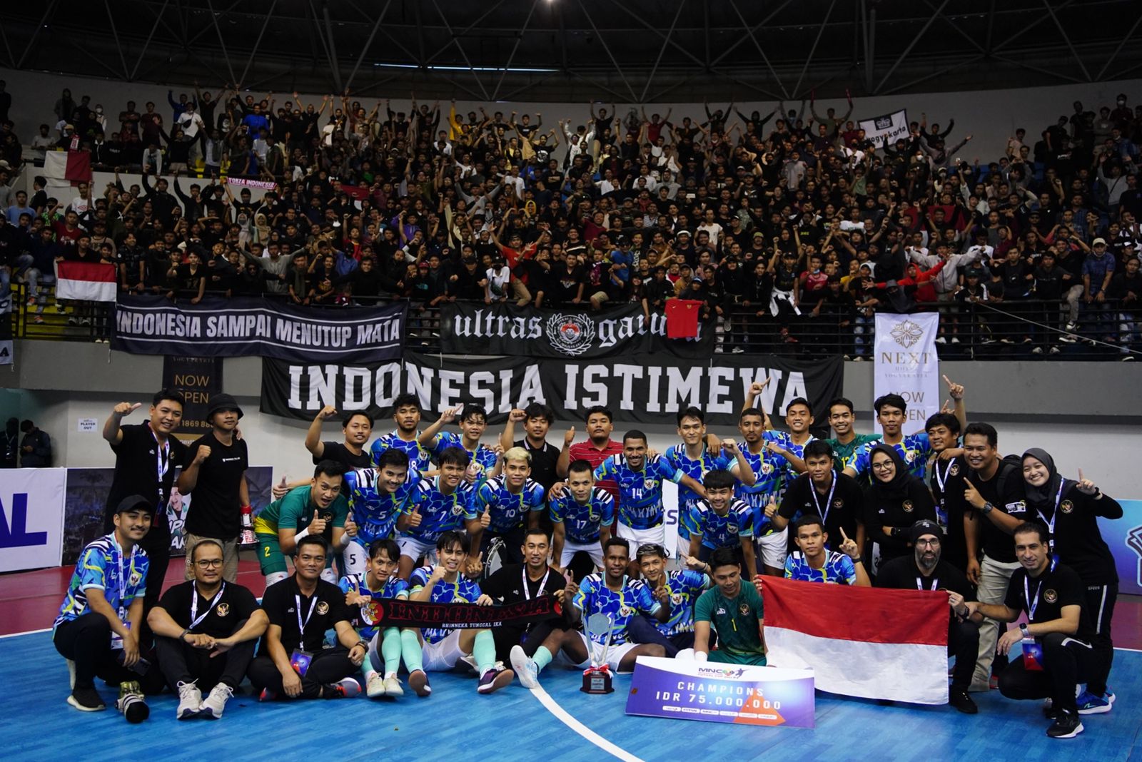 JUARA! Timnas Futsal Indonesia Sapu Bersih MNC International Futsal Cup 2022 Dengan Kemenangan