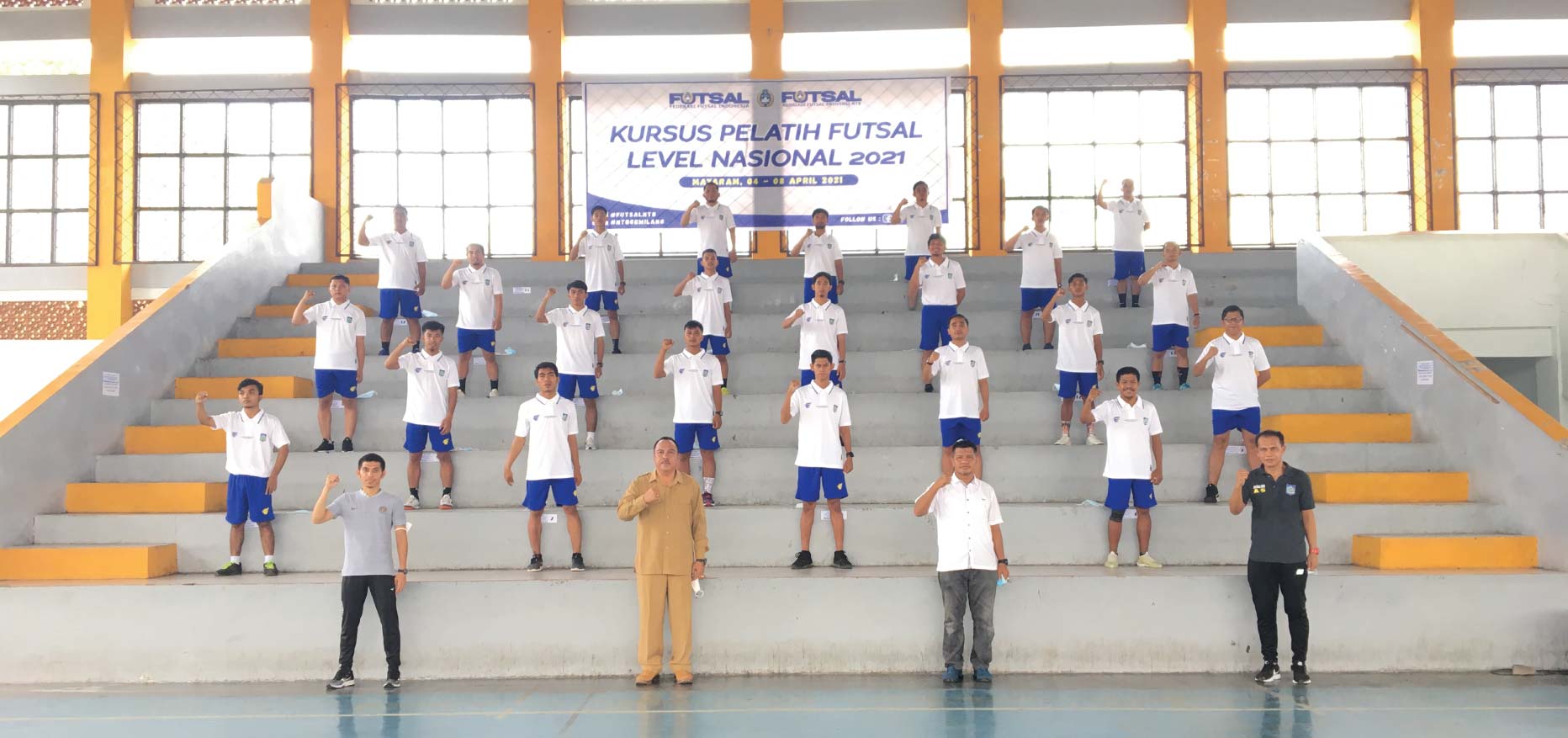 Kursus Pelatih Futsal Level Nasional di Mataram